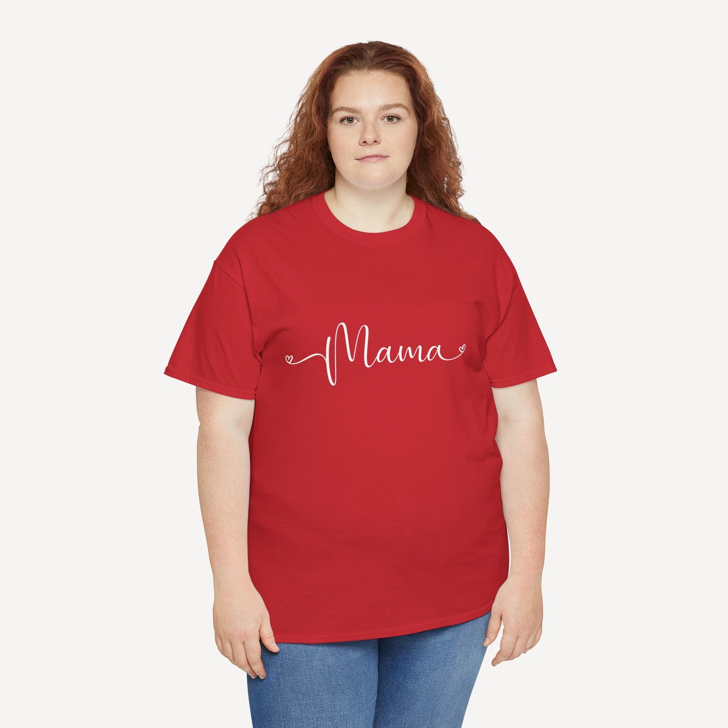 Mama - Funny Mom T-Shirt - Women's Unisex Cotton T-Shirt Graphic Printed Design Casual Short Sleeve Tee Tops