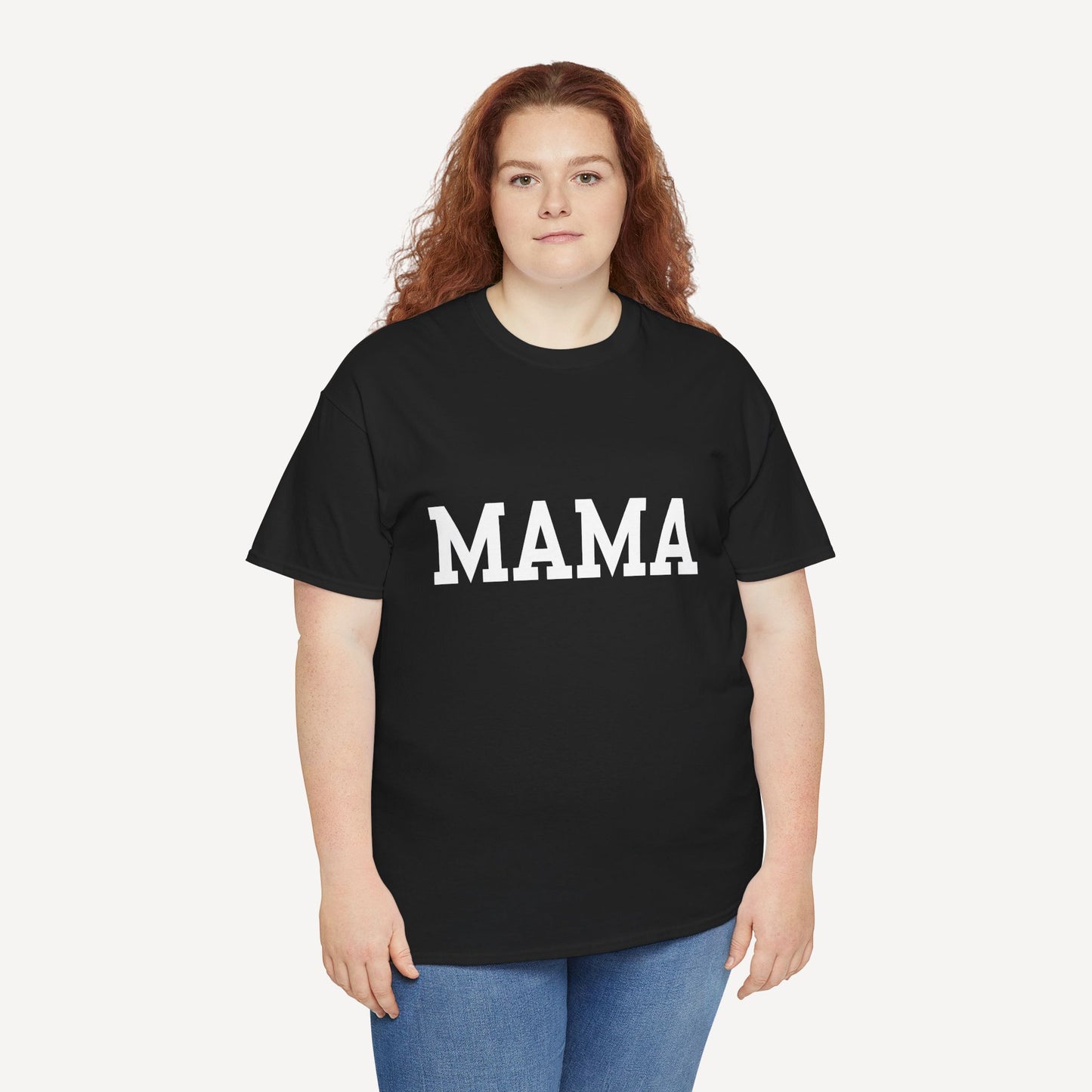 MAMA - Funny Mom T-Shirt - Women's Unisex Cotton T-Shirt Graphic Printed Design Casual Short Sleeve Tee Tops 2