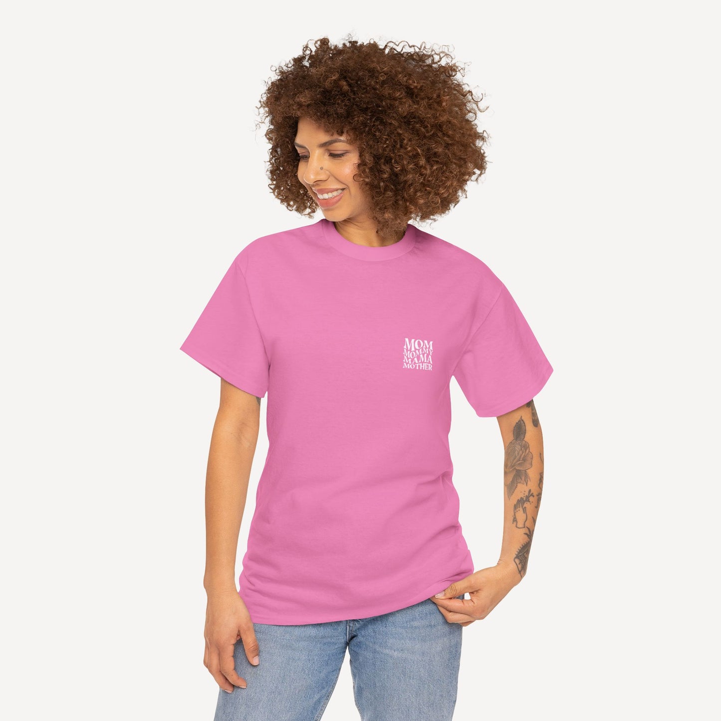 Mom Mommy Mama Mother - Funny Mom T-Shirt - Women's Unisex Cotton T-Shirt Graphic Printed Design Casual Short Sleeve Tee Tops