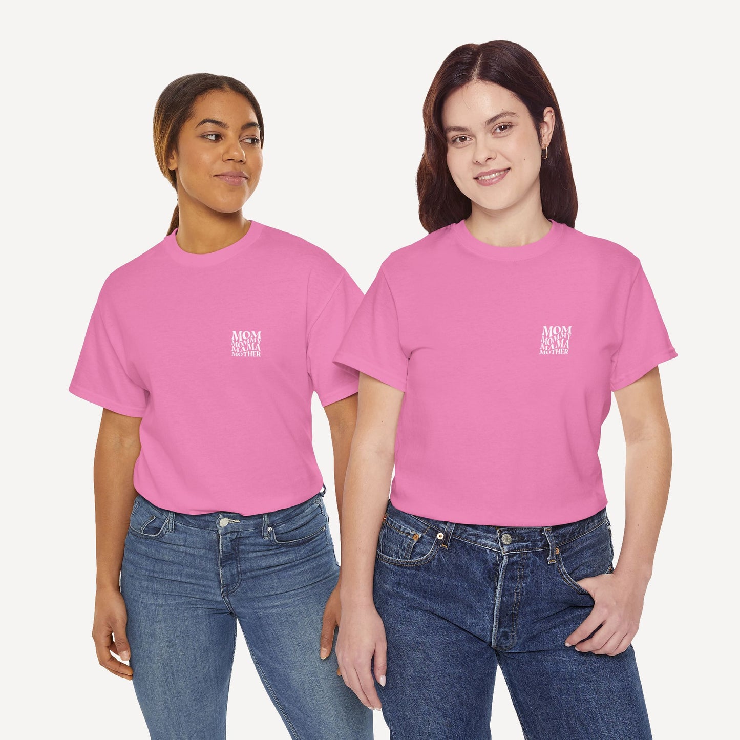 Mom Mommy Mama Mother - Funny Mom T-Shirt - Women's Unisex Cotton T-Shirt Graphic Printed Design Casual Short Sleeve Tee Tops