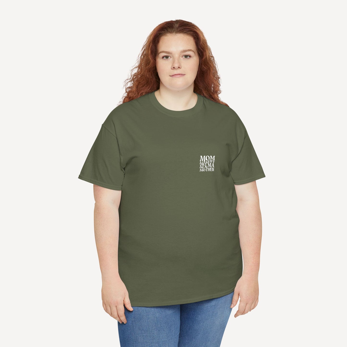 Mom Mommy Mama Mother - Funny Mom T-Shirt - Women's Unisex Cotton T-Shirt Graphic Printed Design Casual Short Sleeve Tee Tops