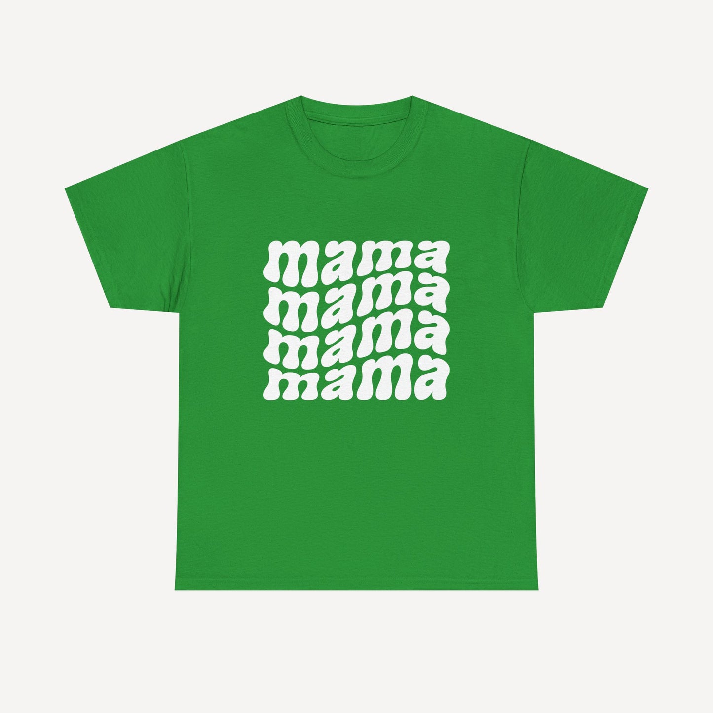 mama mama mama mama - Funny Mom T-Shirt - Women's Unisex Cotton T-Shirt Graphic Printed Design Casual Short Sleeve Tee Tops
