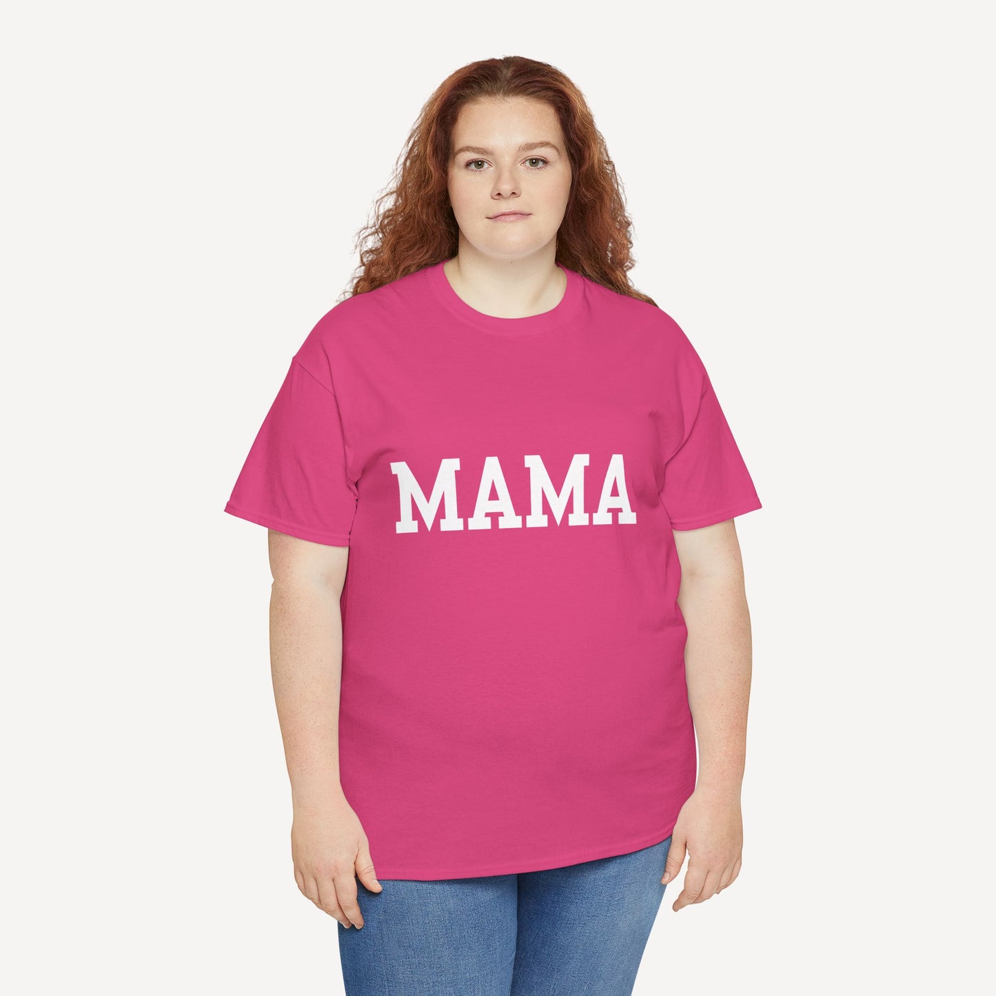 MAMA - Funny Mom T-Shirt - Women's Unisex Cotton T-Shirt Graphic Printed Design Casual Short Sleeve Tee Tops 2