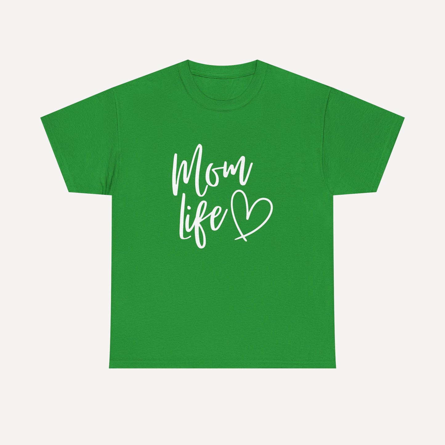 Mom Life - Funny Mom T-Shirt - Women's Unisex Cotton T-Shirt Graphic Printed Design Casual Short Sleeve Tee Tops