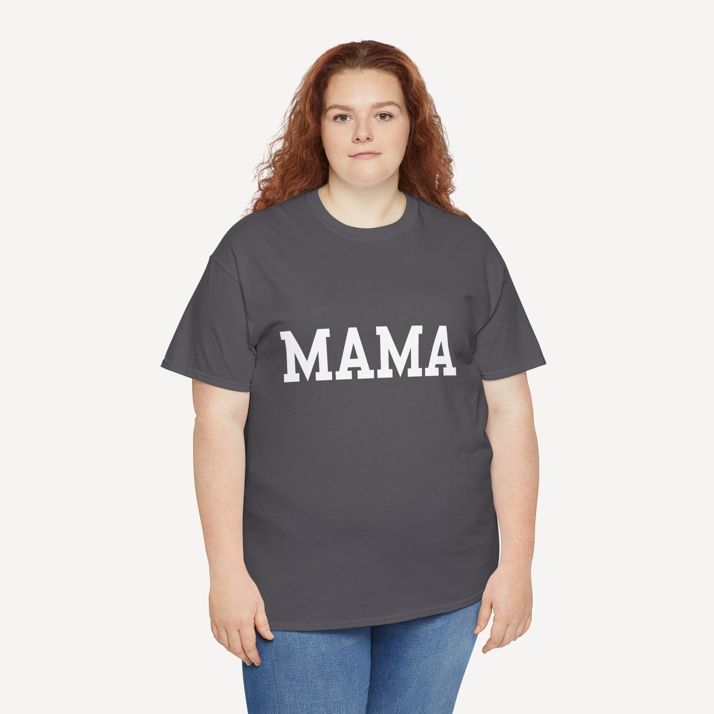 MAMA - Funny Mom T-Shirt - Women's Unisex Cotton T-Shirt Graphic Printed Design Casual Short Sleeve Tee Tops 2