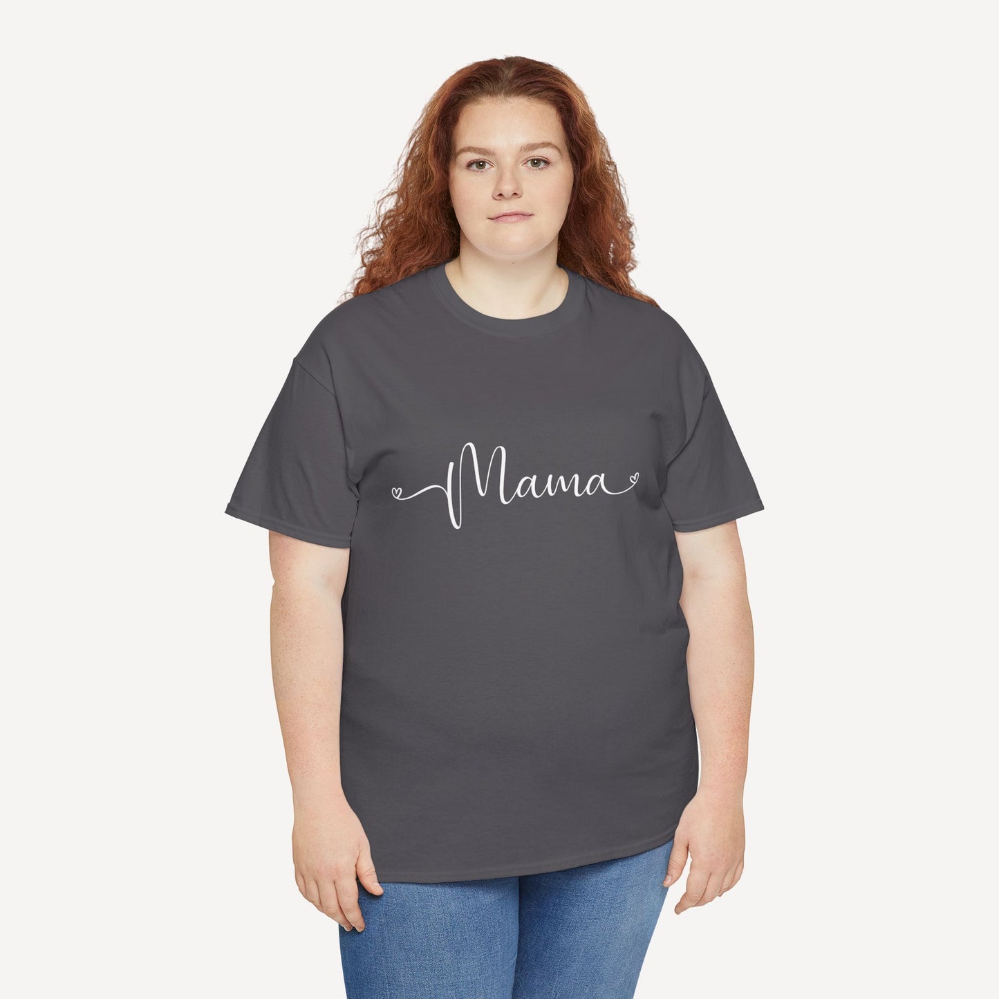 Mama - Funny Mom T-Shirt - Women's Unisex Cotton T-Shirt Graphic Printed Design Casual Short Sleeve Tee Tops