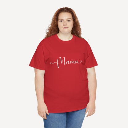 Mama - Funny Mom T-Shirt - Women's Unisex Cotton T-Shirt Graphic Printed Design Casual Short Sleeve Tee Tops