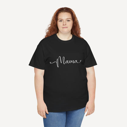 Mama - Funny Mom T-Shirt - Women's Unisex Cotton T-Shirt Graphic Printed Design Casual Short Sleeve Tee Tops