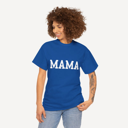 MAMA - Funny Mom T-Shirt - Women's Unisex Cotton T-Shirt Graphic Printed Design Casual Short Sleeve Tee Tops 2