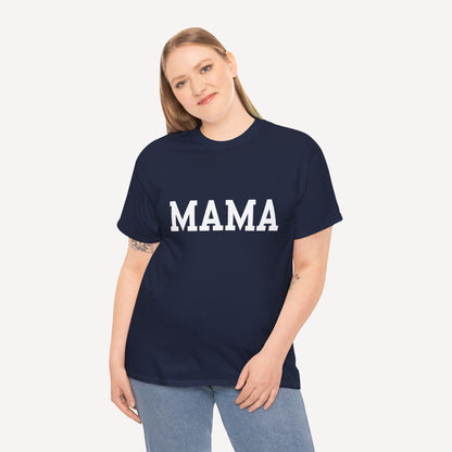 MAMA - Funny Mom T-Shirt - Women's Unisex Cotton T-Shirt Graphic Printed Design Casual Short Sleeve Tee Tops 2