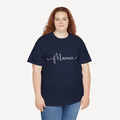 Mama - Funny Mom T-Shirt - Women's Unisex Cotton T-Shirt Graphic Printed Design Casual Short Sleeve Tee Tops