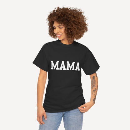 MAMA - Funny Mom T-Shirt - Women's Unisex Cotton T-Shirt Graphic Printed Design Casual Short Sleeve Tee Tops 2