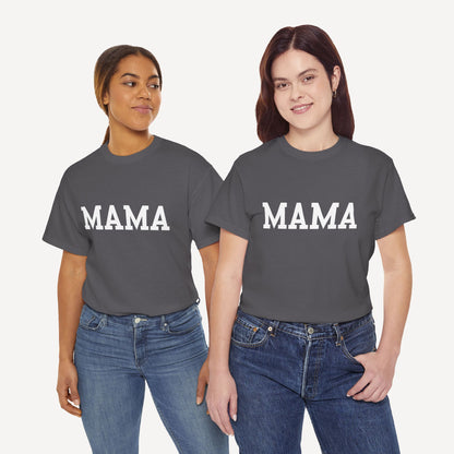 MAMA - Funny Mom T-Shirt - Women's Unisex Cotton T-Shirt Graphic Printed Design Casual Short Sleeve Tee Tops 2