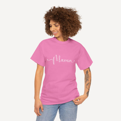 Mama - Funny Mom T-Shirt - Women's Unisex Cotton T-Shirt Graphic Printed Design Casual Short Sleeve Tee Tops