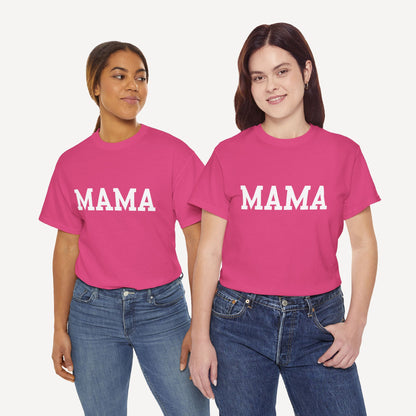 MAMA - Funny Mom T-Shirt - Women's Unisex Cotton T-Shirt Graphic Printed Design Casual Short Sleeve Tee Tops 2