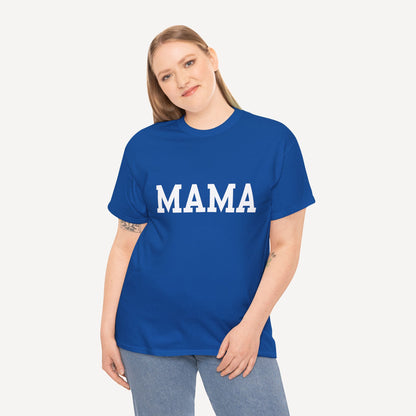 MAMA - Funny Mom T-Shirt - Women's Unisex Cotton T-Shirt Graphic Printed Design Casual Short Sleeve Tee Tops 2