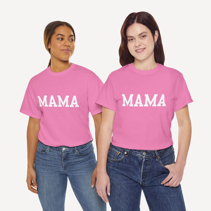MAMA - Funny Mom T-Shirt - Women's Unisex Cotton T-Shirt Graphic Printed Design Casual Short Sleeve Tee Tops 2
