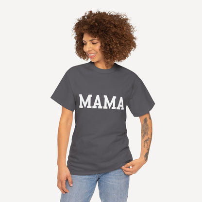 MAMA - Funny Mom T-Shirt - Women's Unisex Cotton T-Shirt Graphic Printed Design Casual Short Sleeve Tee Tops 2