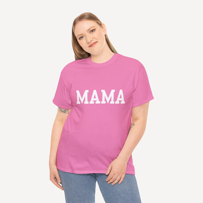 MAMA - Funny Mom T-Shirt - Women's Unisex Cotton T-Shirt Graphic Printed Design Casual Short Sleeve Tee Tops 2