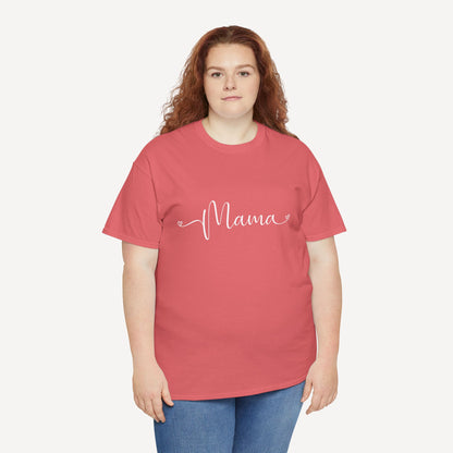 Mama - Funny Mom T-Shirt - Women's Unisex Cotton T-Shirt Graphic Printed Design Casual Short Sleeve Tee Tops