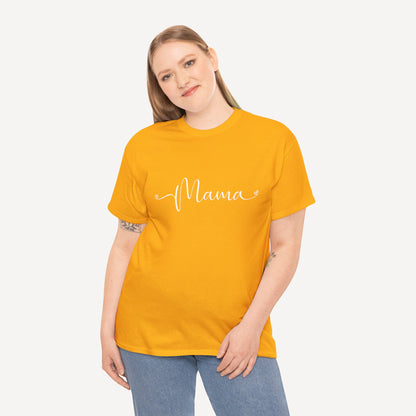 Mama - Funny Mom T-Shirt - Women's Unisex Cotton T-Shirt Graphic Printed Design Casual Short Sleeve Tee Tops