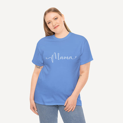Mama - Funny Mom T-Shirt - Women's Unisex Cotton T-Shirt Graphic Printed Design Casual Short Sleeve Tee Tops