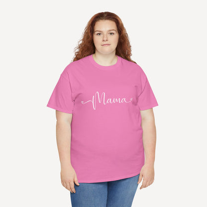 Mama - Funny Mom T-Shirt - Women's Unisex Cotton T-Shirt Graphic Printed Design Casual Short Sleeve Tee Tops