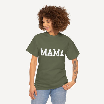 MAMA - Funny Mom T-Shirt - Women's Unisex Cotton T-Shirt Graphic Printed Design Casual Short Sleeve Tee Tops 2