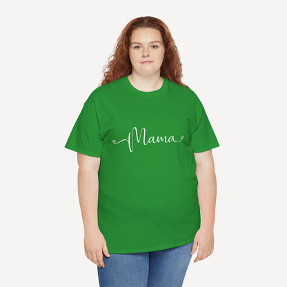 Mama - Funny Mom T-Shirt - Women's Unisex Cotton T-Shirt Graphic Printed Design Casual Short Sleeve Tee Tops