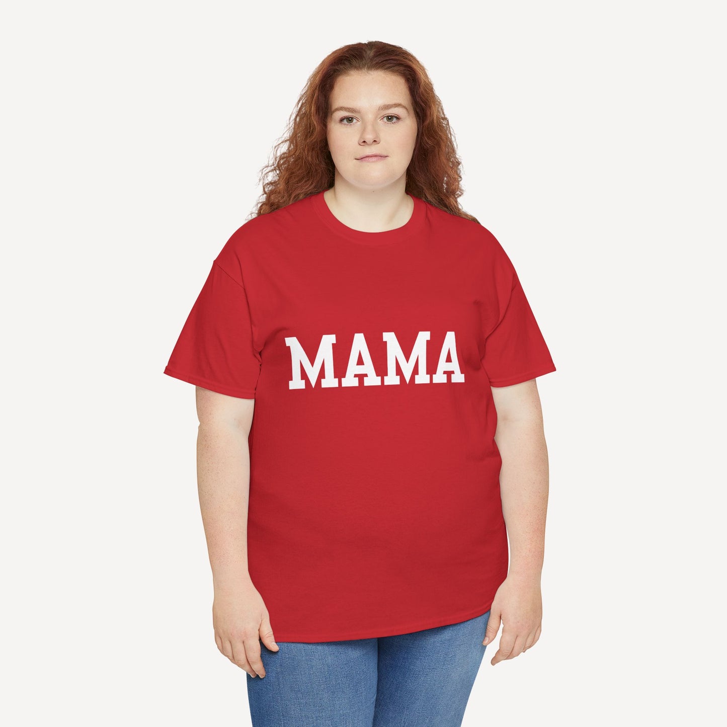 MAMA - Funny Mom T-Shirt - Women's Unisex Cotton T-Shirt Graphic Printed Design Casual Short Sleeve Tee Tops 2