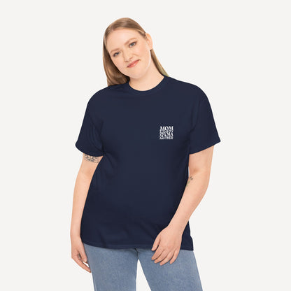 Mom Mommy Mama Mother - Funny Mom T-Shirt - Women's Unisex Cotton T-Shirt Graphic Printed Design Casual Short Sleeve Tee Tops