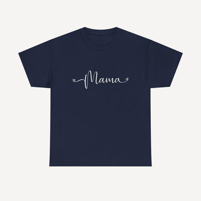 Mama - Funny Mom T-Shirt - Women's Unisex Cotton T-Shirt Graphic Printed Design Casual Short Sleeve Tee Tops