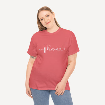 Mama - Funny Mom T-Shirt - Women's Unisex Cotton T-Shirt Graphic Printed Design Casual Short Sleeve Tee Tops