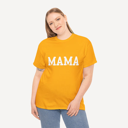 MAMA - Funny Mom T-Shirt - Women's Unisex Cotton T-Shirt Graphic Printed Design Casual Short Sleeve Tee Tops 2
