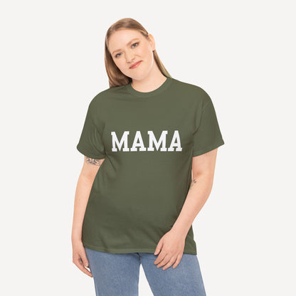 MAMA - Funny Mom T-Shirt - Women's Unisex Cotton T-Shirt Graphic Printed Design Casual Short Sleeve Tee Tops 2