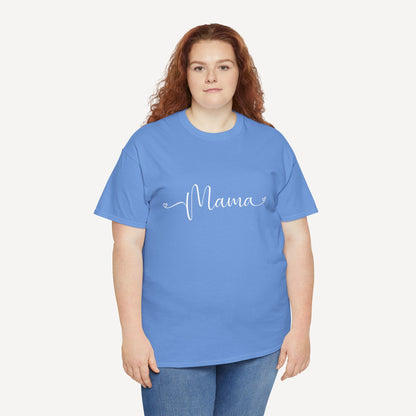 Mama - Funny Mom T-Shirt - Women's Unisex Cotton T-Shirt Graphic Printed Design Casual Short Sleeve Tee Tops