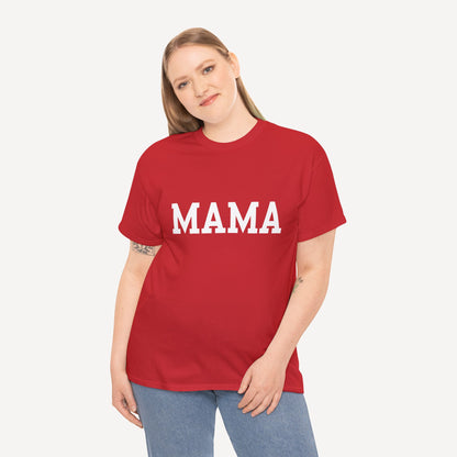MAMA - Funny Mom T-Shirt - Women's Unisex Cotton T-Shirt Graphic Printed Design Casual Short Sleeve Tee Tops 2