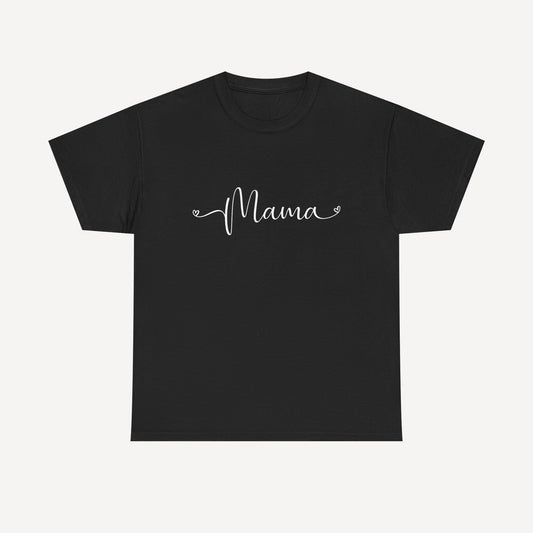 Mama - Funny Mom T-Shirt - Women's Unisex Cotton T-Shirt Graphic Printed Design Casual Short Sleeve Tee Tops