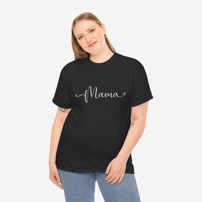 Mama - Funny Mom T-Shirt - Women's Unisex Cotton T-Shirt Graphic Printed Design Casual Short Sleeve Tee Tops