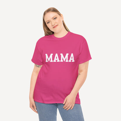 MAMA - Funny Mom T-Shirt - Women's Unisex Cotton T-Shirt Graphic Printed Design Casual Short Sleeve Tee Tops 2