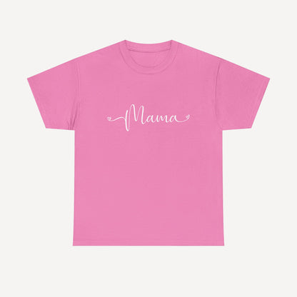 Mama - Funny Mom T-Shirt - Women's Unisex Cotton T-Shirt Graphic Printed Design Casual Short Sleeve Tee Tops