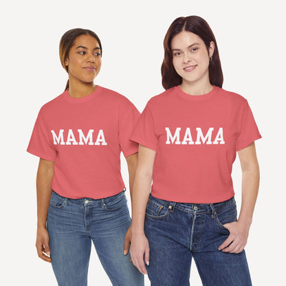MAMA - Funny Mom T-Shirt - Women's Unisex Cotton T-Shirt Graphic Printed Design Casual Short Sleeve Tee Tops 2
