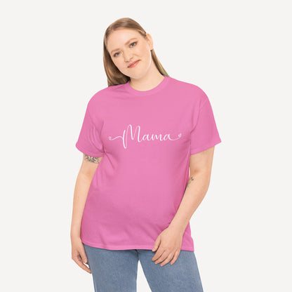 Mama - Funny Mom T-Shirt - Women's Unisex Cotton T-Shirt Graphic Printed Design Casual Short Sleeve Tee Tops
