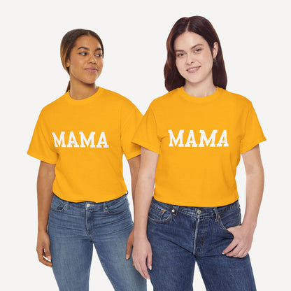 MAMA - Funny Mom T-Shirt - Women's Unisex Cotton T-Shirt Graphic Printed Design Casual Short Sleeve Tee Tops 2