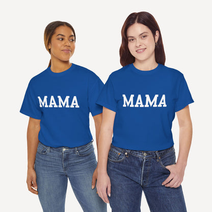 MAMA - Funny Mom T-Shirt - Women's Unisex Cotton T-Shirt Graphic Printed Design Casual Short Sleeve Tee Tops 2