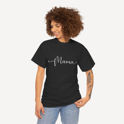 Mama - Funny Mom T-Shirt - Women's Unisex Cotton T-Shirt Graphic Printed Design Casual Short Sleeve Tee Tops