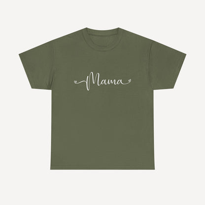 Mama - Funny Mom T-Shirt - Women's Unisex Cotton T-Shirt Graphic Printed Design Casual Short Sleeve Tee Tops