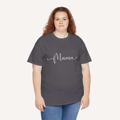 Mama - Funny Mom T-Shirt - Women's Unisex Cotton T-Shirt Graphic Printed Design Casual Short Sleeve Tee Tops