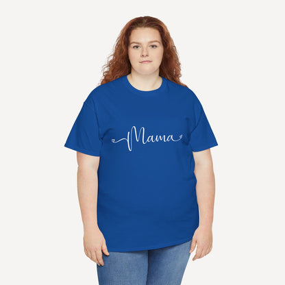 Mama - Funny Mom T-Shirt - Women's Unisex Cotton T-Shirt Graphic Printed Design Casual Short Sleeve Tee Tops
