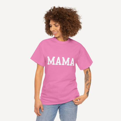 MAMA - Funny Mom T-Shirt - Women's Unisex Cotton T-Shirt Graphic Printed Design Casual Short Sleeve Tee Tops 2